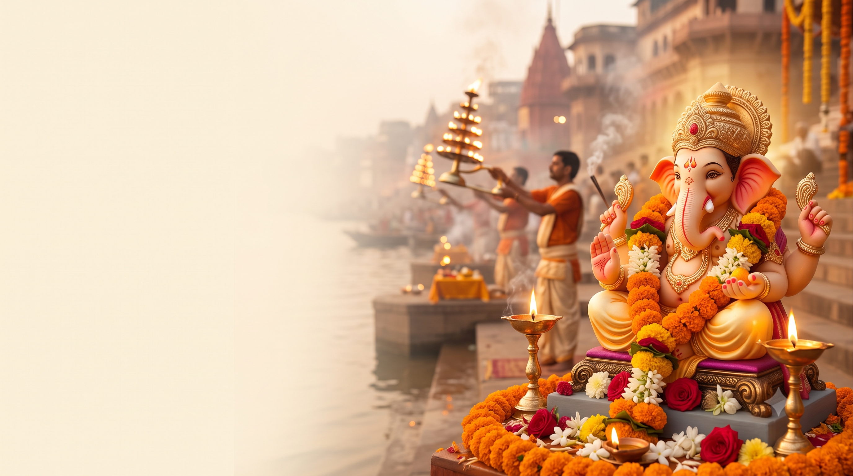 Ganesh Chaturthi Ganga Aarti Booking | Home, Society & Event Puja